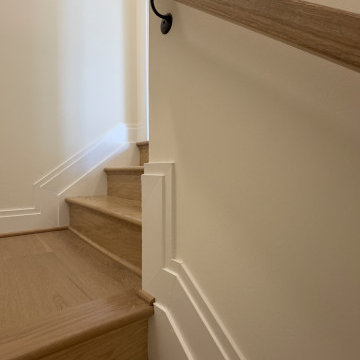 Project #144 | Slightly Curved Transitional Staircase