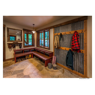 Sustainable Mountain Home - Rustic - Laundry Room - Sacramento - by ...