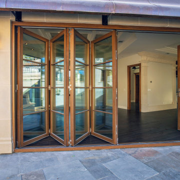Custom Windows for French Chateaux in Los Altos Hills