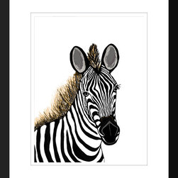 Fine Art Prints-Baby Zebra - Products