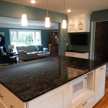 Kitchen remodel with wall removal