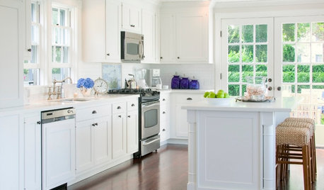 The Secret to Having a Blemish-Free White Kitchen