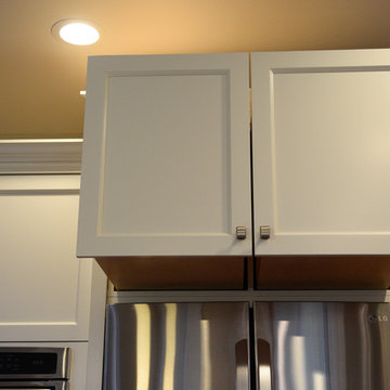 Painted White Kitchen