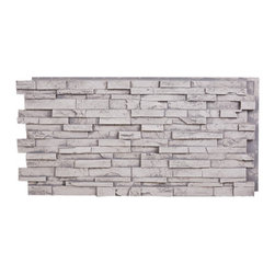 147-EVEREST DEEP SLATE STACKED WALL PANEL - 24"H - Wall Panels
