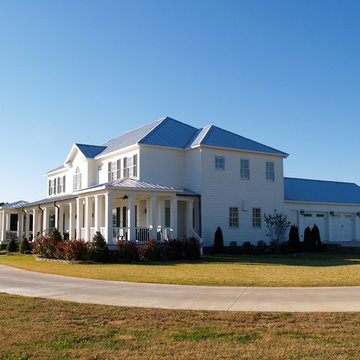 Equestrian Estate: Side Facade