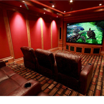 DeeDee Banks Designs l Home Theatre Systems