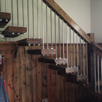 Shelby Lake Floating Staircase