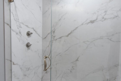 Bathroom - modern bathroom idea in Charlotte