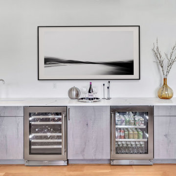 Euro Sawn Oak Contemporary Kitchen