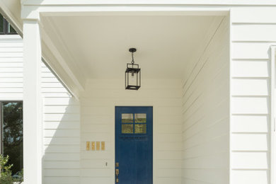 Inspiration for a country front door remodel in Austin