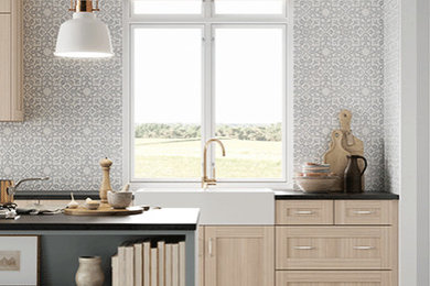 Inspiration for a transitional kitchen remodel in Denver