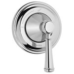 Toto - Toto Vivian Lever Handle Volume Control Trim Polished Chrome - At TOTO, we design simple, brilliant, and elegant solutions for basic human needs where every innovation and detail is designed with you in mind. Were committed to improving peoples lives and for over a century, weve made products that do just that. Add functionally and control to your everyday routine with the TOTO Vivian Volume Control Trim. This traditionally styled accessory paired with the TSMA volume trim valve, allows for easy control over water volume and temperature to create the optimal shower experience. This long lasting and durable accent is made of solid brass construction and finished with corrosion-resistant chrome plating. This fixture is ADA compliant. TOTO creates a clean, relaxed, and refreshing lifestyle by designing for every part of the bathroom and striving to bring more to every moment you spend there. Required Valve TSMA sold separately.