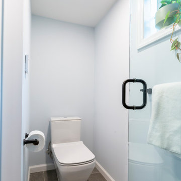 Hillside Ave Basement Bathroom
