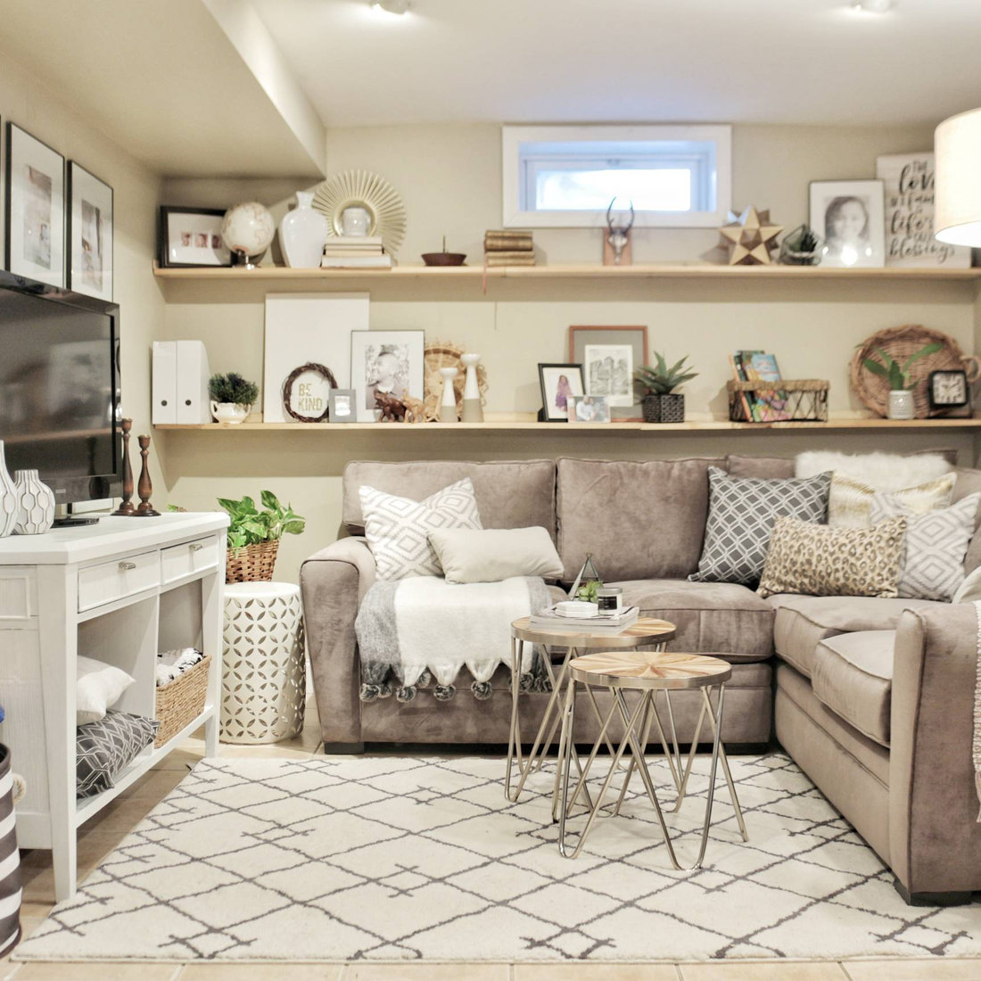 A Cozy Basement