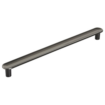 Amerock Concentric Bar Cabinet Pull, Gunmetal, 7-9/16" Center-to-Center