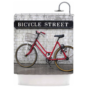 Portland Oregon Shower Curtain Midcentury Shower Curtains By