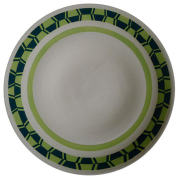 Green Geometry Platter