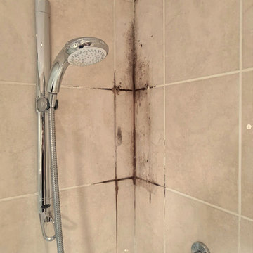 Ceramic Tiled Shower Cubicle Refreshed in Battersea