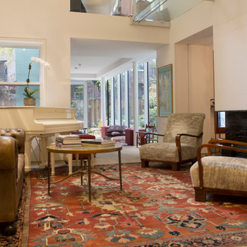 My Houzz: 2 New York Brownstones Become 1 Spacious Home