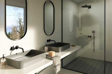 Bathroom - transitional bathroom idea in Chicago