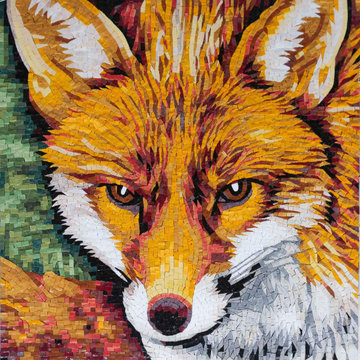Vibrant Fox Smalti Mosaic