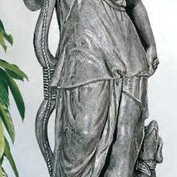 Diana The Huntress Statue - Garden Statues And Yard Art
