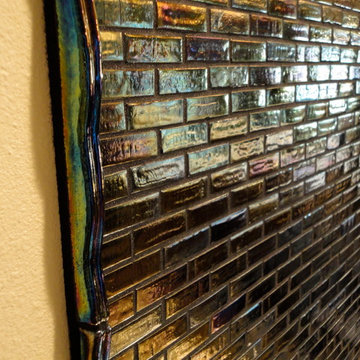 Crystal Tiles Backlit, Kitchen Backsplash