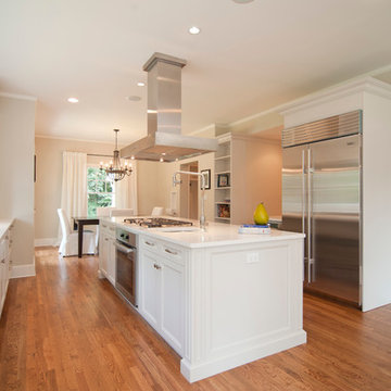White on White Kitchen