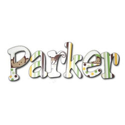 Jungle Monkey Letters - Wall Letters