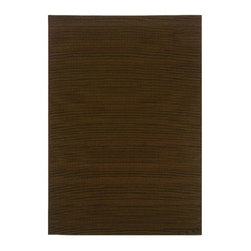 Oriental Weavers - Nevis Promenade Chocolate (Brown) 6 ft. 3 in. x 9 ft. 2 in. Area Rug - Outdoor Rugs