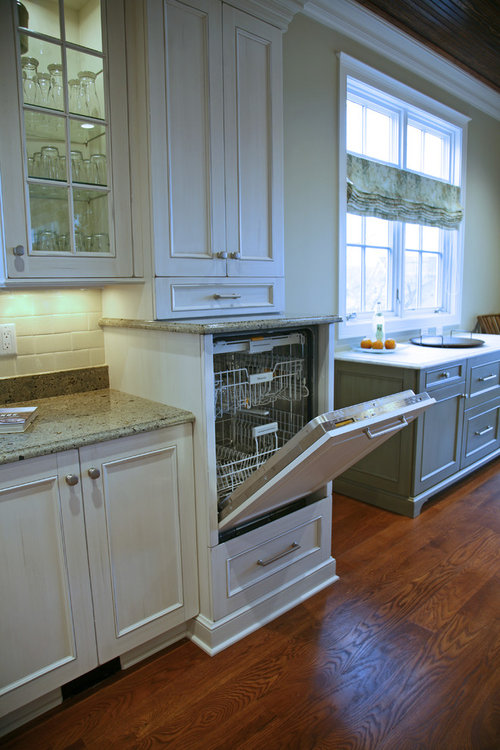 Need advise on fitting a raised dishwasher in an in frame kitchen. Houzz UK