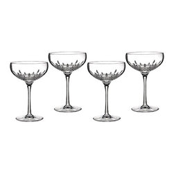 Waterford Crystal Lismore Essence Saucer Champagne Flute, - Cups And Glassware