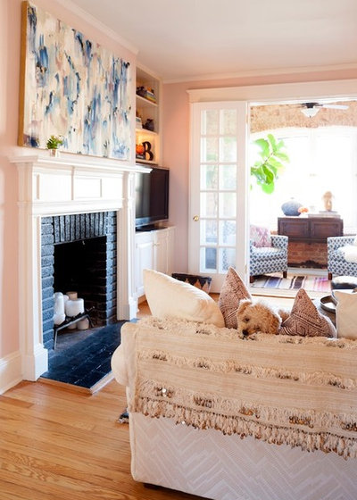 Eclectic Living Room by STEPHANIE BRADSHAW, A Creative Studio