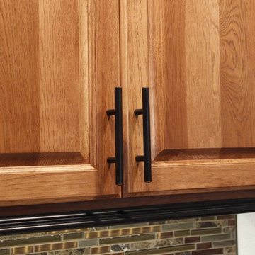 Kitchen Design: StarMark Cabinetry Royale Door Style, Hickory Doors in Toffee