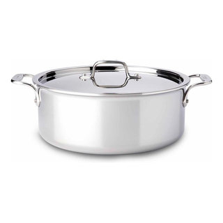 New ALL-CLAD 4Qt B1 Nonstick Stockpot Soup Pot Dutch Oven with Lid  Professional