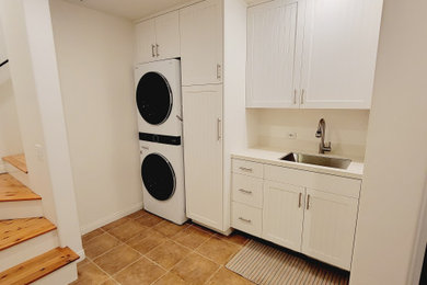 Inspiration for a laundry room remodel in Los Angeles