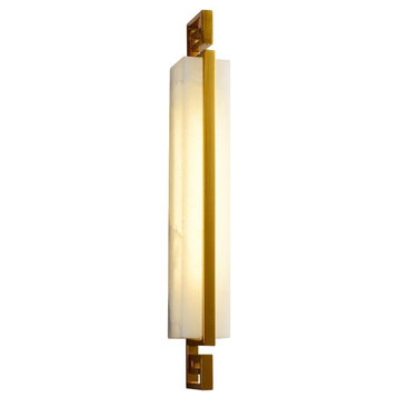 Modern Black/Gold Copper Outdoor Waterproof LED Wall Lamp For Garden, Porch, Gold, 8112