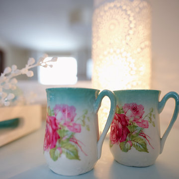 Guest Bedroom Mixes Old with New