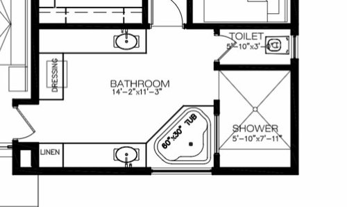 Wanting to add space for sauna in Master bathroom