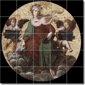 Eugene Delacroix Religious Painting Ceramic Tile Mural 12 Modern Tile Murals By Picture Tiles