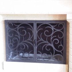 Wrought Iron Fireplace Screens - Products