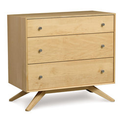 Astrid Maple 3 Drawer Chest - Dressers