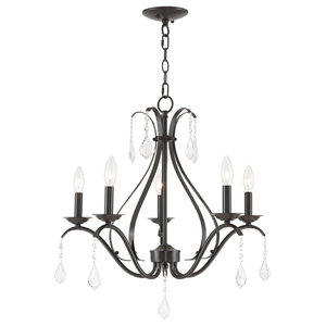 Callisto 5-Light Chandelier - Traditional - Chandeliers - by Livex