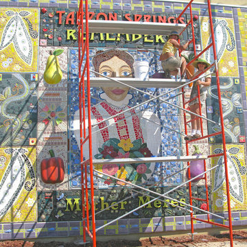 Large Public Art Mosaic Mural- 17' x 22'