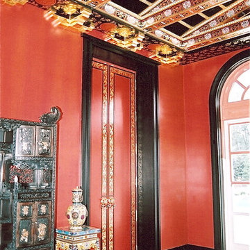 Oriental Theme Room in a Private Residence in Toronto, ON.