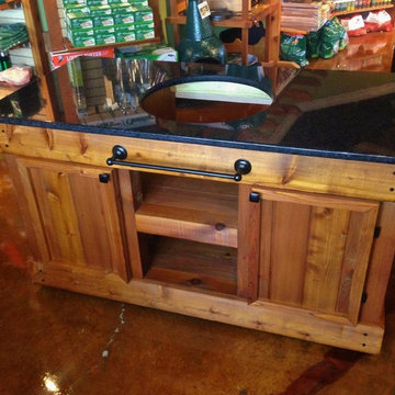 Big Green Egg Table -- Double Door