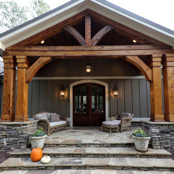 A lake house renovation in Georgia