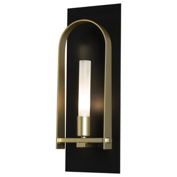 Hubbardton Forge 201070-89-07-FD Triomphe 1-Light Sconce in Ink