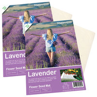 Lavender Flower Seed Mat, 2-Pack