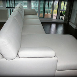 Custom Made Sectional Sofa White - Sectional Sofas